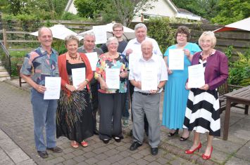 receiving First Aid Certificates